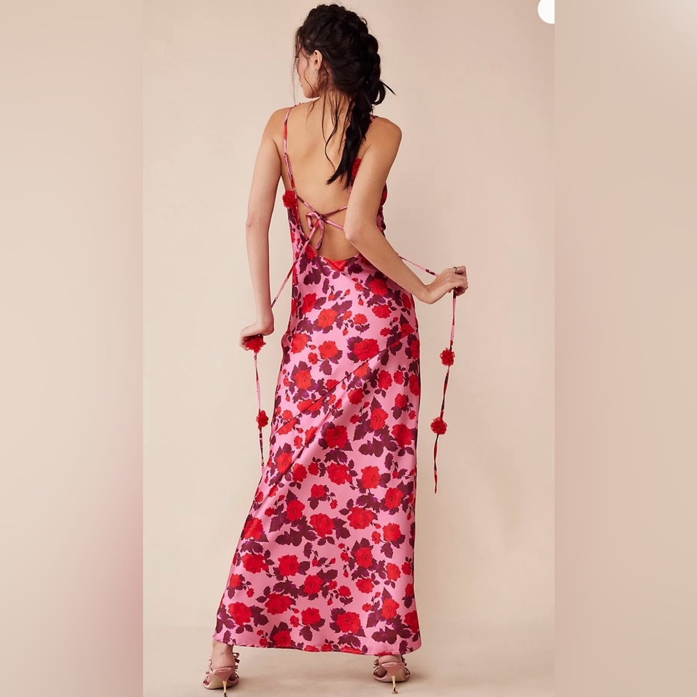 For Love & Lemons Huda Maxi Dress Size 2X NWT - Picture 2 of 4